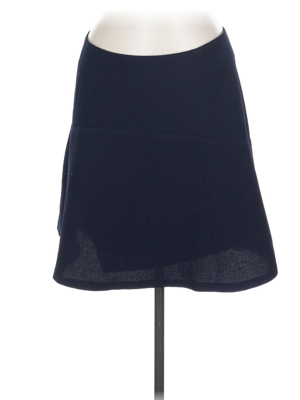 Vince Camuto Navy A-Line Skirt